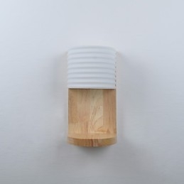 Designer Touch Decorative Simple Wall Lamp Bedside Desk Lamp With Glass Shade and Solid Wood for Bedroom Dresser Living Room Baby Room College Dorm Coffee Table Bookcas