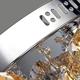 Designer Touch Decorative Flush Mount Modern Contemporary Metal