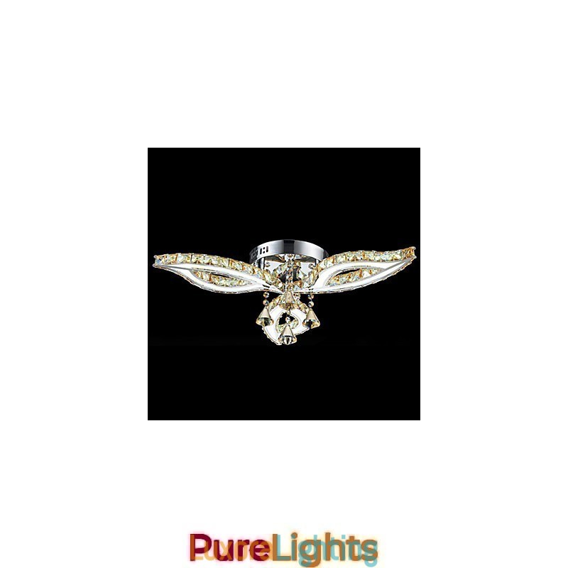 Designer Touch Decorative Flush Mount Modern Contemporary Metal