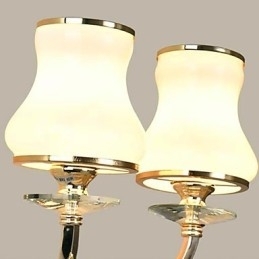 Designer Touch Decorative Modern Contemporary Electroplated Feature for Crystal Mini Style Eye Protection Wall Lights