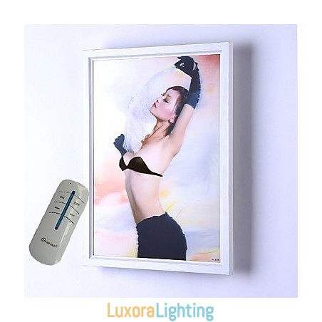 Designer Touch Decorative Integrated Modern Contemporary Modern Comtemporary Painting Feature for Ambient Light Wall Sconces