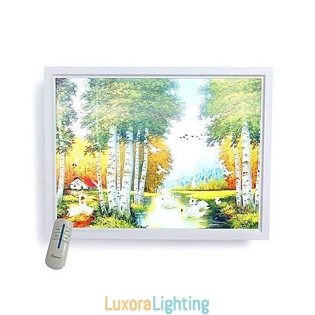 Designer Touch Decorative Integrated Modern Contemporary Modern Comtemporary Painting Feature for Ambient Light Wall Sconces