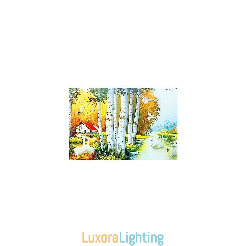 Designer Touch Decorative Integrated Modern Contemporary Modern Comtemporary Painting Feature for Ambient Light Wall Sconces