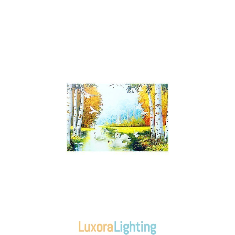 Designer Touch Decorative Integrated Modern Contemporary Modern Comtemporary Painting Feature for Ambient Light Wall Sconces