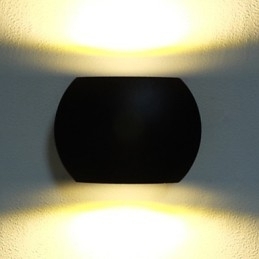 Designer Touch Decorative Modern Contemporary Modern Comtemporary Country Black Oxide Finish Feature for Ambient Light Wall Sconces