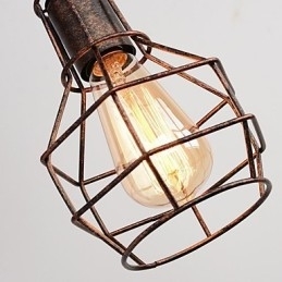 Designer Touch Decorative Industrial Retro Iron Wall Lamp Creative Personality Lift Pulley Wall Lamp