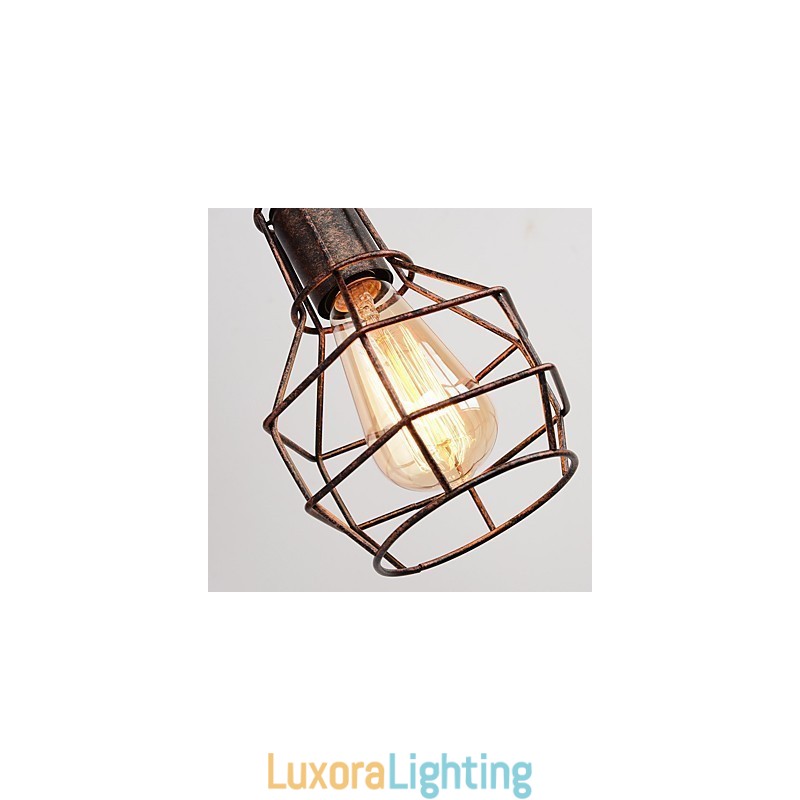 Designer Touch Decorative Industrial Retro Iron Wall Lamp Creative Personality Lift Pulley Wall Lamp