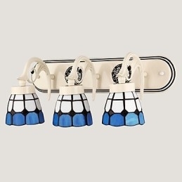 Designer Touch Decorative Rustic Lodge Painting Feature for Downlight Wall Sconces Wall Light