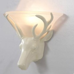 Designer Touch Decorative Contemporary And Contracted Deer Head Wall Lamp Fashion Creative Living Room Bedroom Wall Lamp