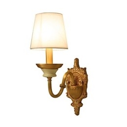 Designer Touch Decorative Simple Country Traditional Classic Brass Feature for Mini Style Uplight Wall Sconces Wall Light