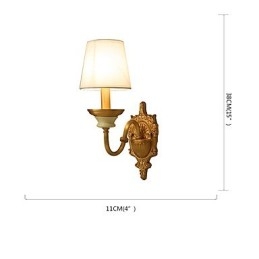 Designer Touch Decorative Simple Country Traditional Classic Brass Feature for Mini Style Uplight Wall Sconces Wall Light