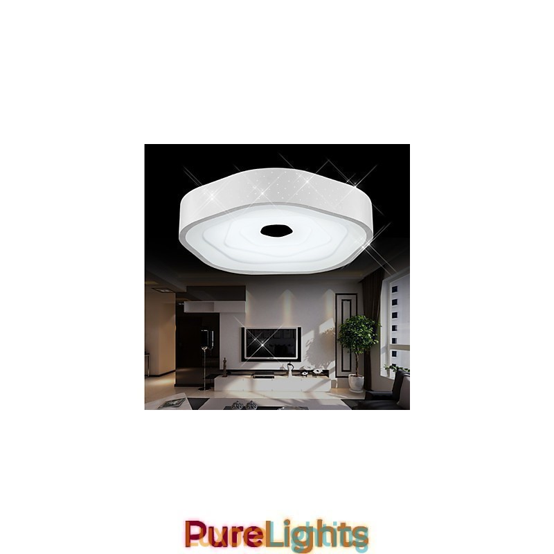 Designer Touch Decorative Flush Mounted Modern Night light White+Natrual White+Warm White Color
