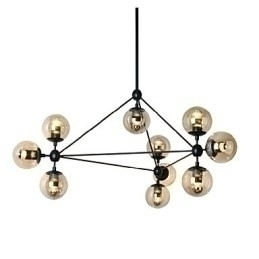 Designer Touch Decorative Chandelier Retro Living Roo Outdoors Garage Metal