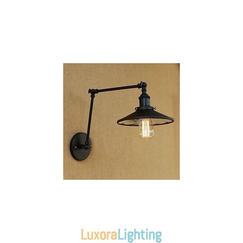 Designer Touch Decorative Country Retro Painting Feature for Swing Arm Ambient Light Swing Arm Lights Wall Light