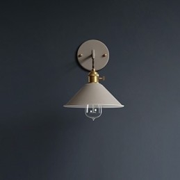 Designer Touch Decorative Mini sized Simple Industrial Head Light Bulbs Wall Lamp Vintage Retro Village Metal Wall Sconce Light Fixture Aisle Wall Lamp