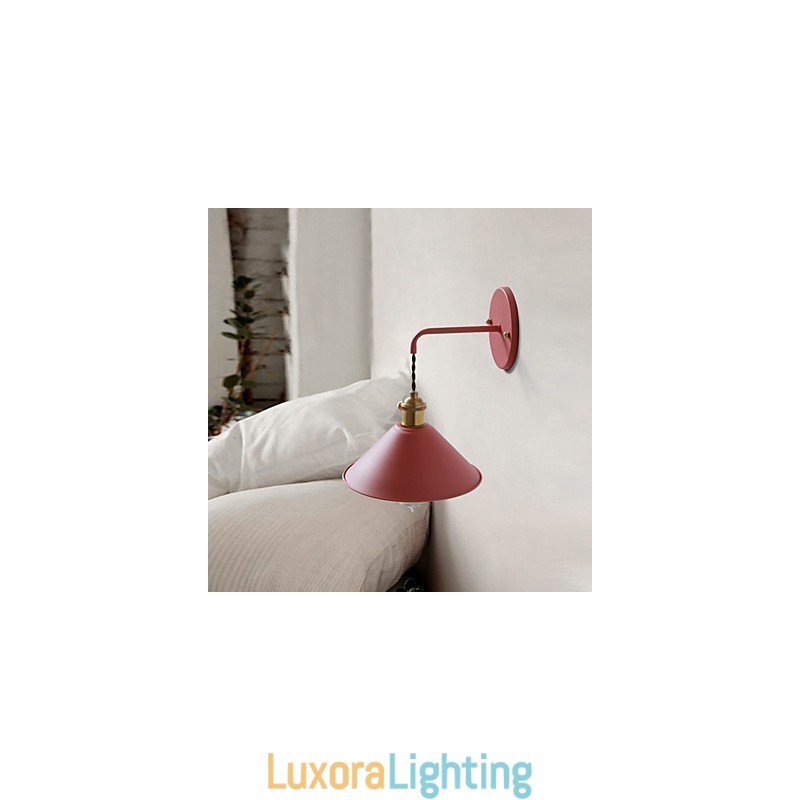 Designer Touch Decorative Mini sized Simple Industrial Head Light Bulbs Wall Lamp Vintage Retro Village Metal Wall Sconce Light Fixture Aisle Wall Lamp