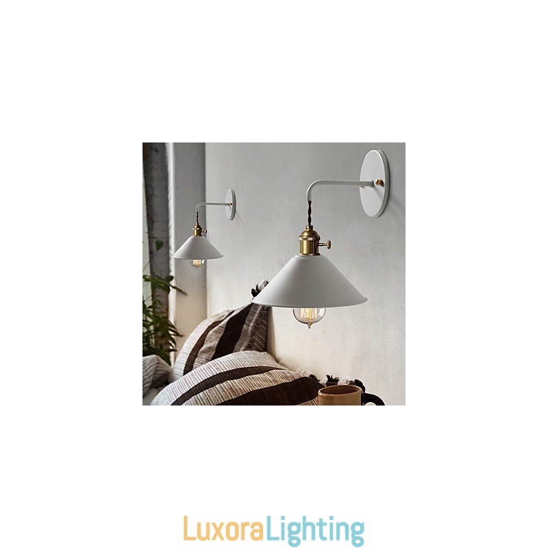 Designer Touch Decorative Mini sized Simple Industrial Head Light Bulbs Wall Lamp Vintage Retro Village Metal Wall Sconce Light Fixture Aisle Wall Lamp