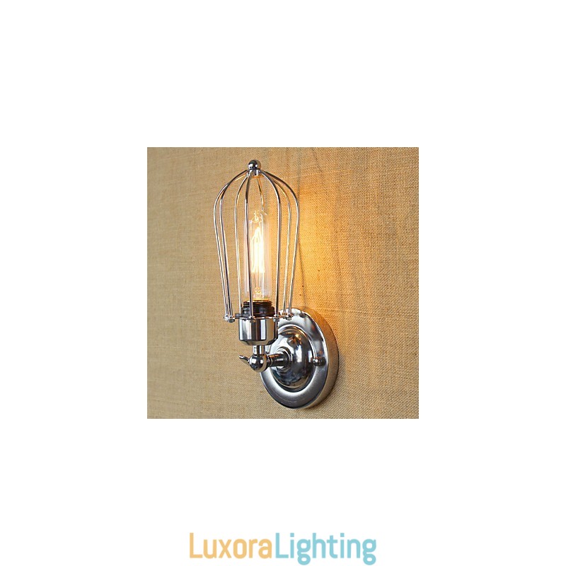 Designer Touch Decorative Simple Vintage Country Retro Electroplate Feature for Mini Style Ambient Light Wall Sconces