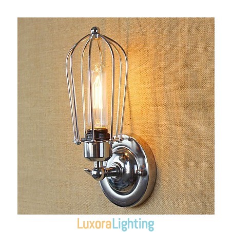 Designer Touch Decorative Simple Vintage Country Retro Electroplate Feature for Mini Style Ambient Light Wall Sconces