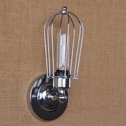 Designer Touch Decorative Simple Vintage Country Retro Electroplate Feature for Mini Style Ambient Light Wall Sconces