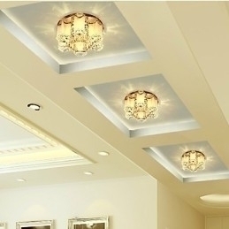 Designer Touch Decorative Crystal Lamp Smd CreativeTube Spotlight Absorb Dome Light