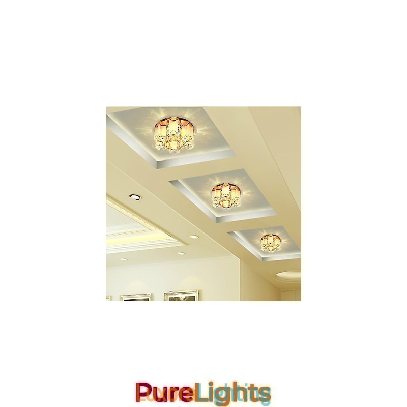Designer Touch Decorative Crystal Lamp Smd CreativeTube Spotlight Absorb Dome Light