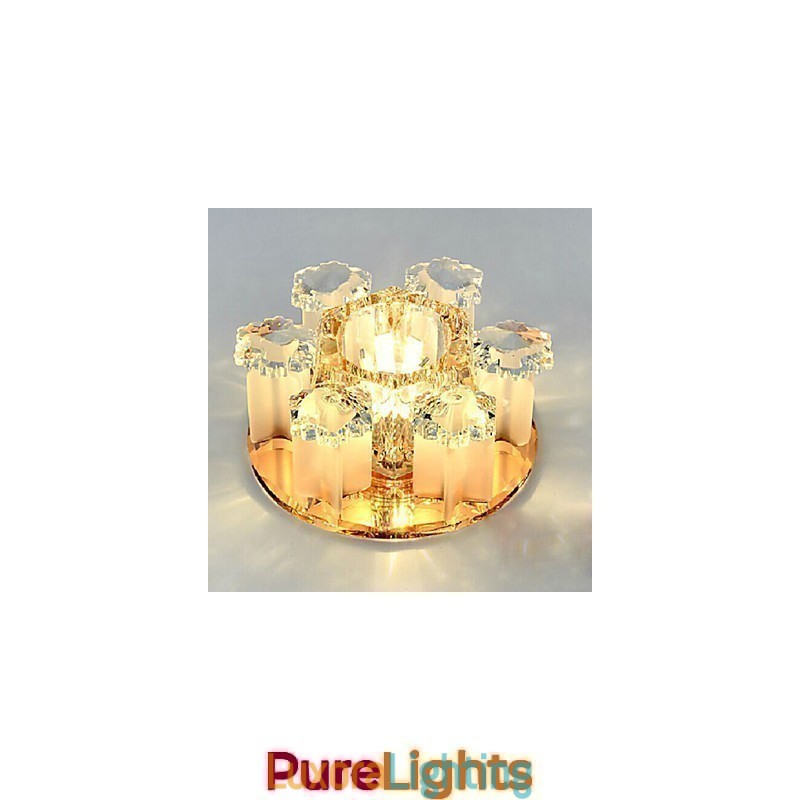 Designer Touch Decorative Crystal Lamp Smd CreativeTube Spotlight Absorb Dome Light