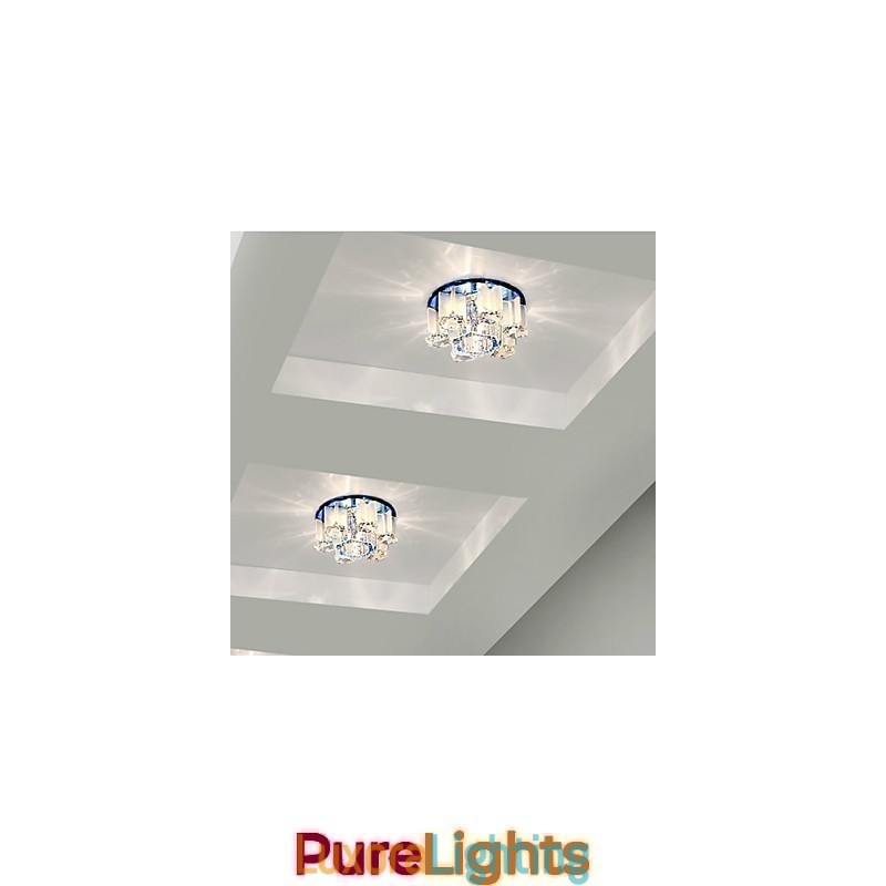 Designer Touch Decorative Crystal Lamp Smd CreativeTube Spotlight Absorb Dome Light