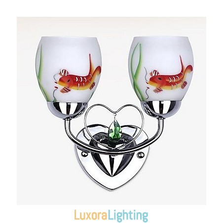 Designer Touch Decorative Simple Other Feature for Crystal Ambient Light Wall Sconces Wall Light