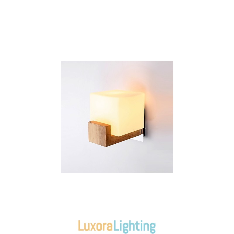 Designer Touch Decorative Simple Novelty Country Feature for Eye Protection Ambient Light Wall Sconces Wall Light Simple Bedroom Bedside Lamp