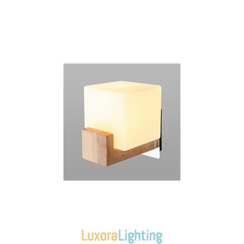 Designer Touch Decorative Simple Novelty Country Feature for Eye Protection Ambient Light Wall Sconces Wall Light Simple Bedroom Bedside Lamp