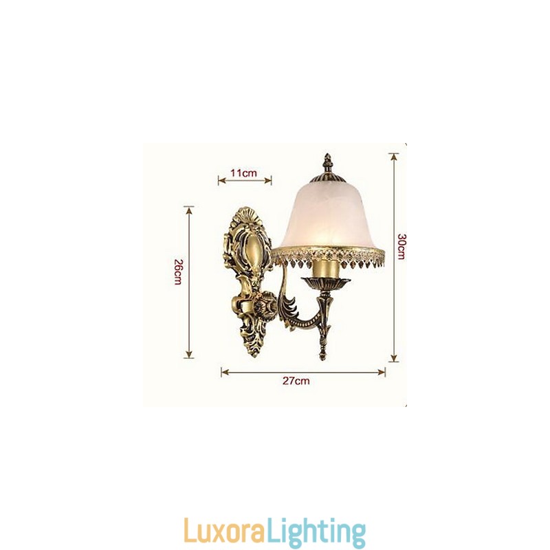 Designer Touch Decorative Vintage Electroplated Feature Downlight Wall Sconces Wall Light