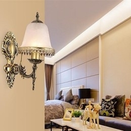 Designer Touch Decorative Vintage Electroplated Feature Downlight Wall Sconces Wall Light