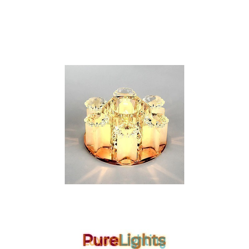 Designer Touch Decorative Crystal Lamp Smd CreativeTube Spotlight Absorb Dome Light