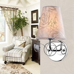 Designer Touch Decorative Modern Contemporary Electroplated Feature Uplight Wall Sconces Wall Light