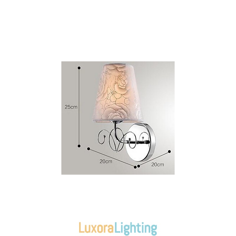 Designer Touch Decorative Modern Contemporary Electroplated Feature Uplight Wall Sconces Wall Light