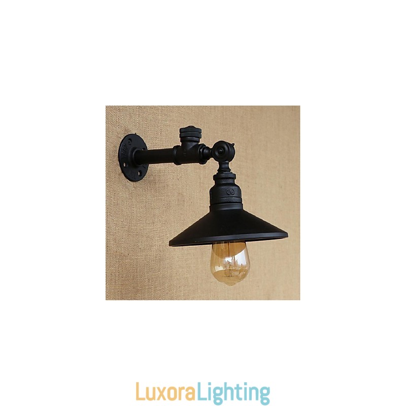 Designer Touch Decorative Rustic Lodge Painting Feature for Ambient Light Wall Sconces Wall Light