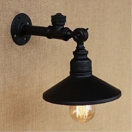 Designer Touch Decorative Rustic Lodge Painting Feature for Ambient Light Wall Sconces Wall Light