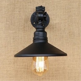 Designer Touch Decorative Rustic Lodge Painting Feature for Ambient Light Wall Sconces Wall Light