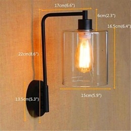 Designer Touch Decorative Rustic Lodge Country Black Oxide Finish Feature for Swing Arm Ambient Light