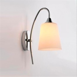 Designer Touch Decorative Modern Minimalist Glass Bedside Aisle Hotel Room Wall Lamp