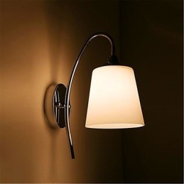 Designer Touch Decorative Modern Minimalist Glass Bedside Aisle Hotel Room Wall Lamp