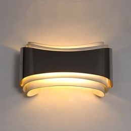 Designer Touch Decorative Integrated Modern Contemporary Chrome Feature for Ambient Light Wall Sconces Wall Light