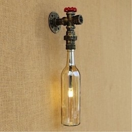 Designer Touch Decorative Amber Water Wall Lamp With Switch Wall Light