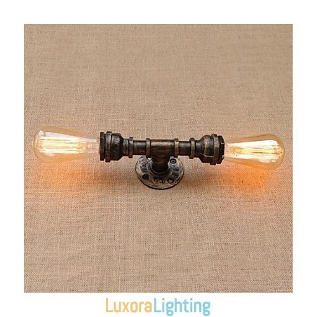 Designer Touch Decorative Nostalgia Simple Water Pipe Small Wall Lamp Wall Light