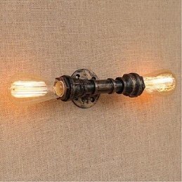 Designer Touch Decorative Nostalgia Simple Water Pipe Small Wall Lamp Wall Light