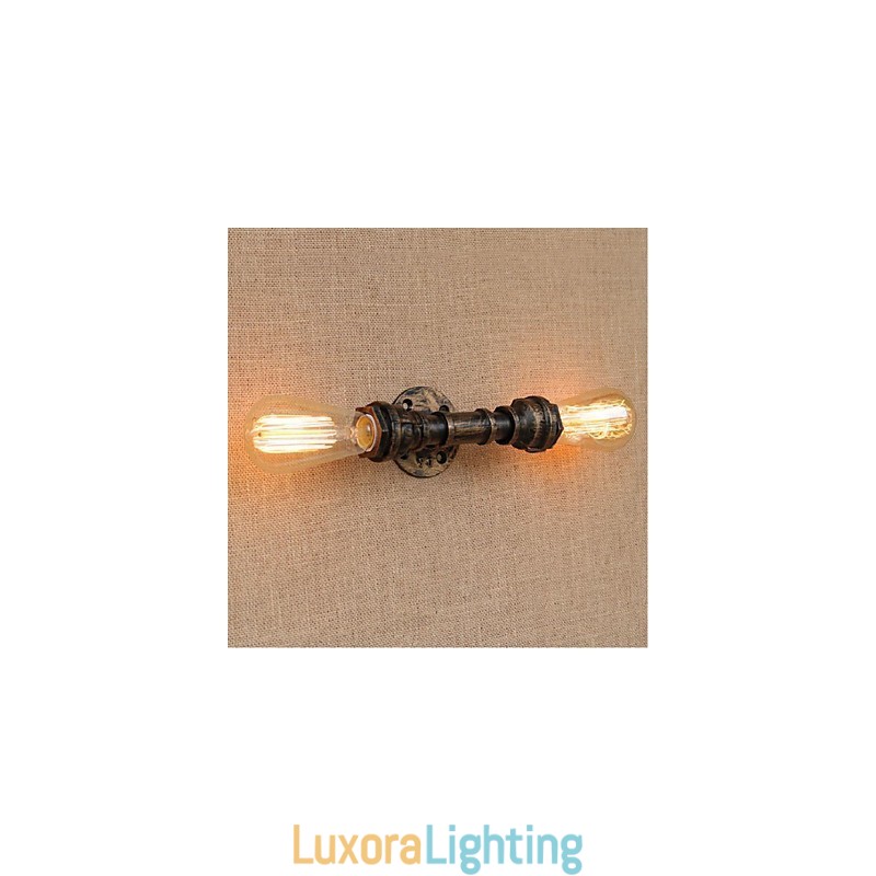 Designer Touch Decorative Nostalgia Simple Water Pipe Small Wall Lamp Wall Light