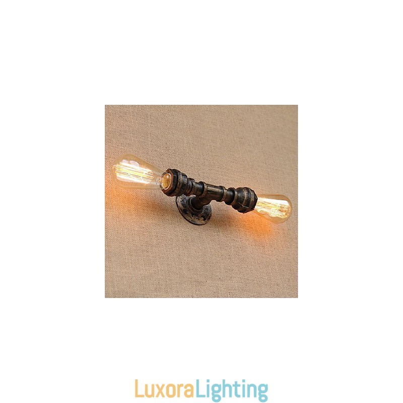 Designer Touch Decorative Nostalgia Simple Water Pipe Small Wall Lamp Wall Light