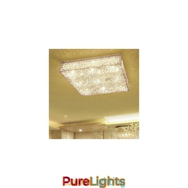 Designer Touch Decorative Flush Mount Lights subsection control light source Crystal Metal Fashion Modern Classic
