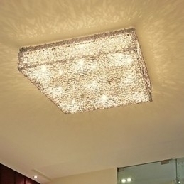Designer Touch Decorative Flush Mount Lights subsection control light source Crystal Metal Fashion Modern Classic